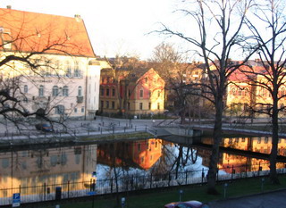 view from Peter Fjellstedt Foundation
