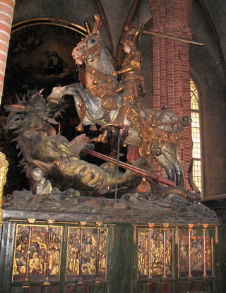 dragon of stockholm cathedral