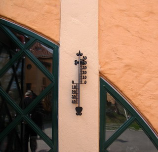 thermometer at Sigtuna Foundation
