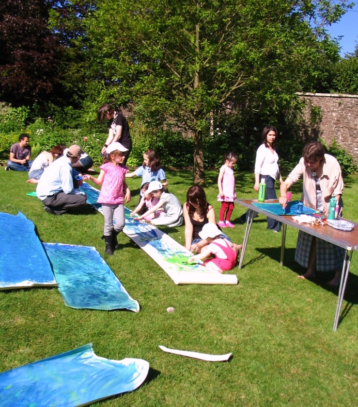 casting the net -- water